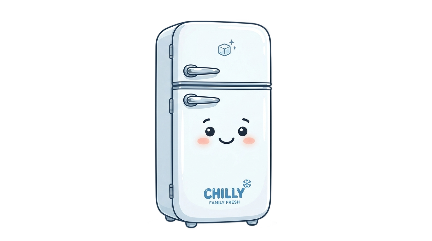 fridge cartoon png PNG transparent background