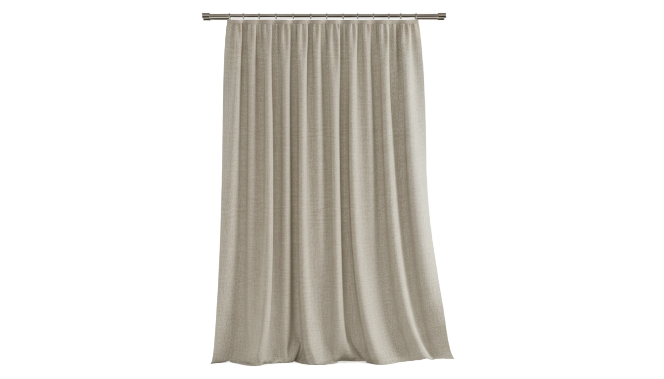 linen curtain png PNG transparent background