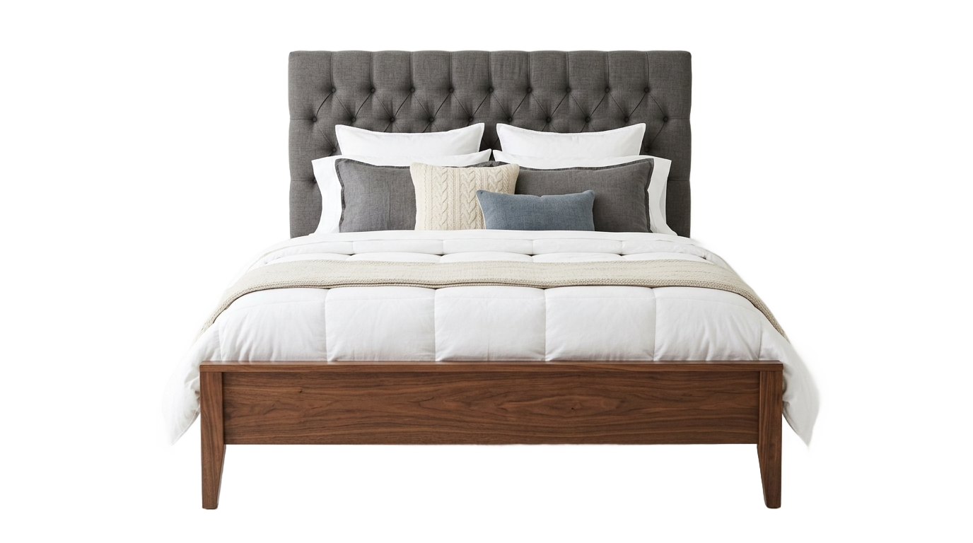 bed furniture png PNG transparent background