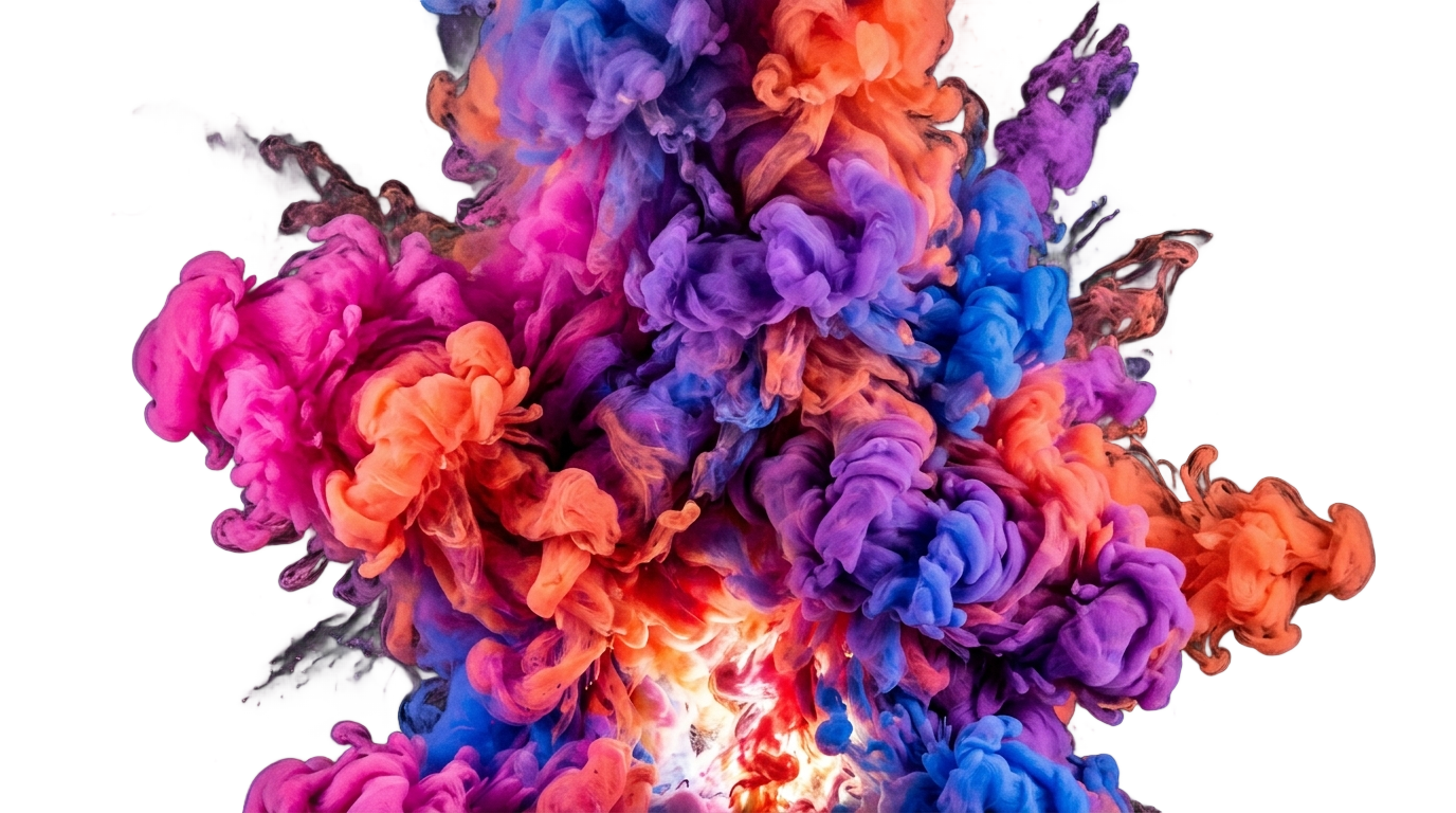 color smoke bomb png PNG transparent background