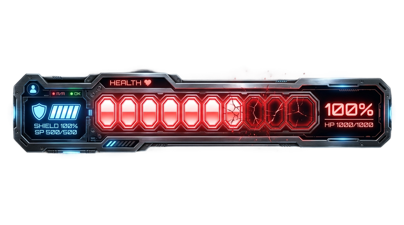 apex health bar overlay png PNG transparent background