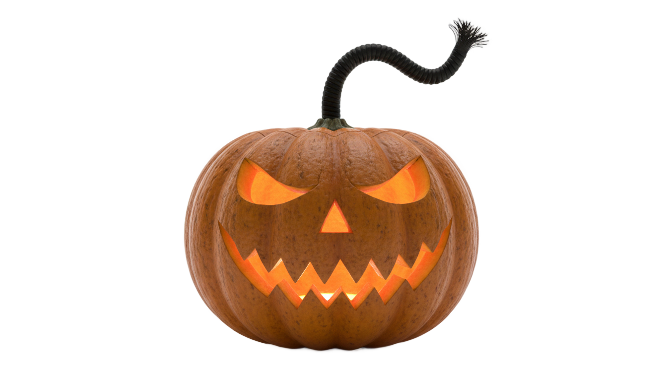 pumpkin bomb png PNG transparent background