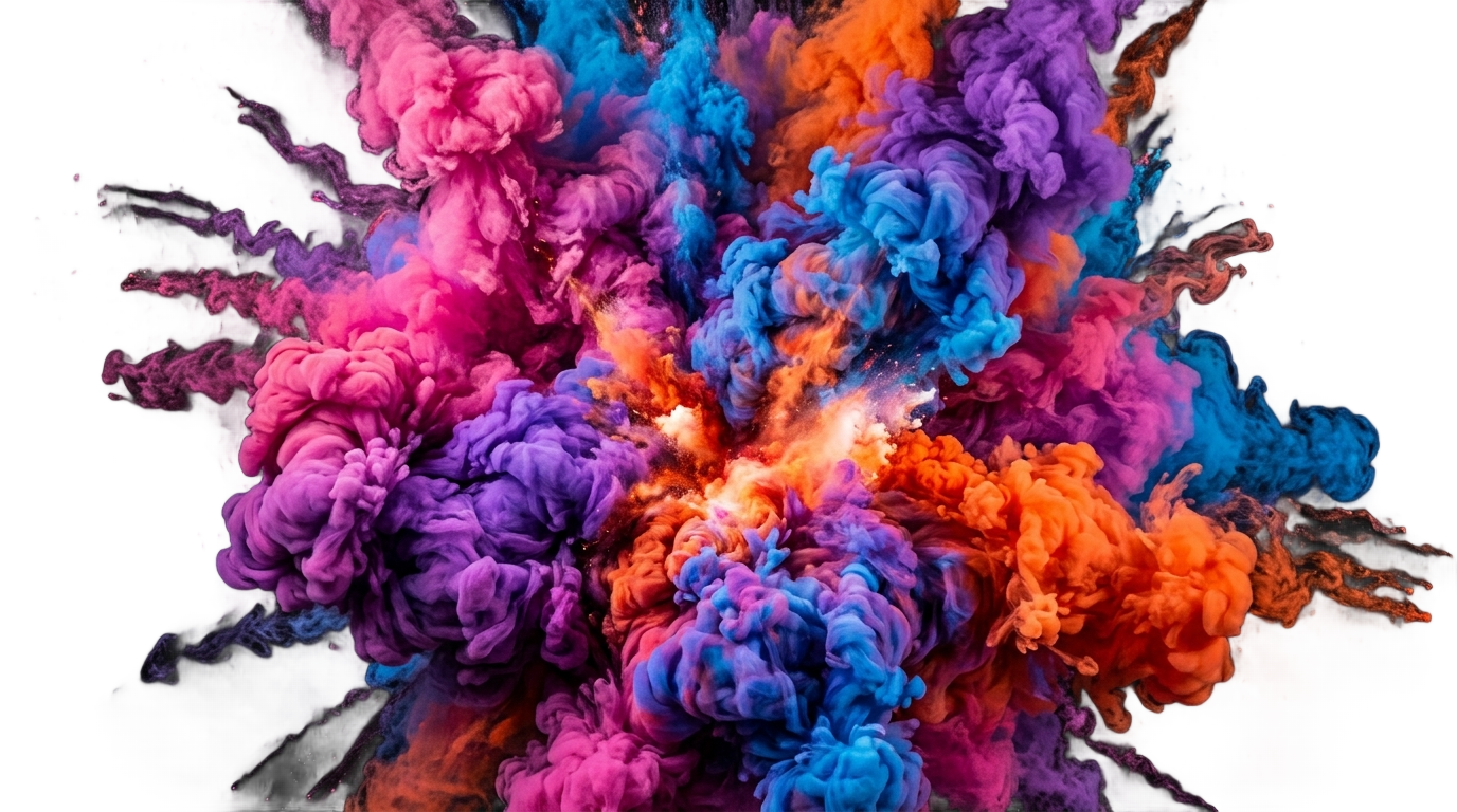 color smoke bomb png PNG transparent background