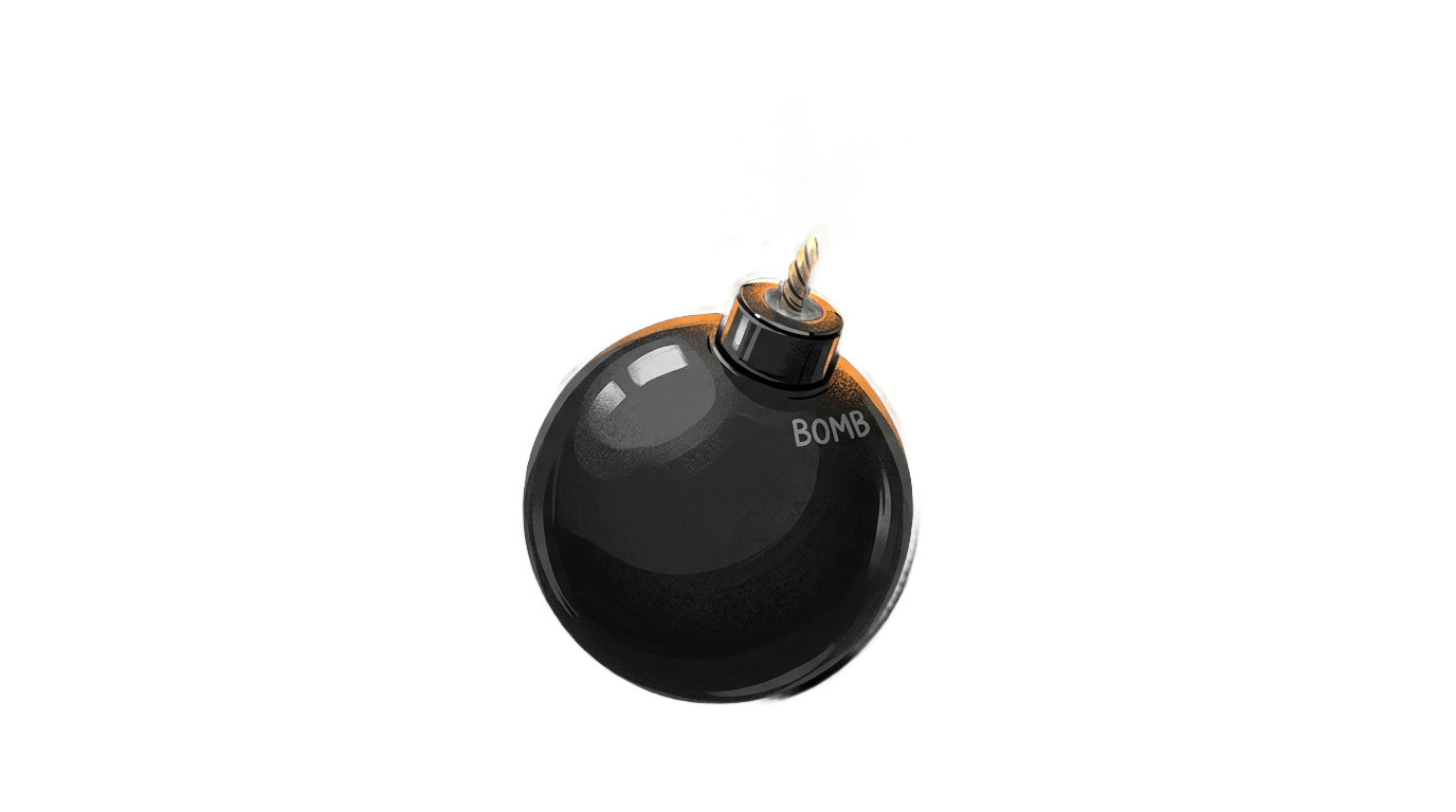 the hundreds bomb png PNG transparent background