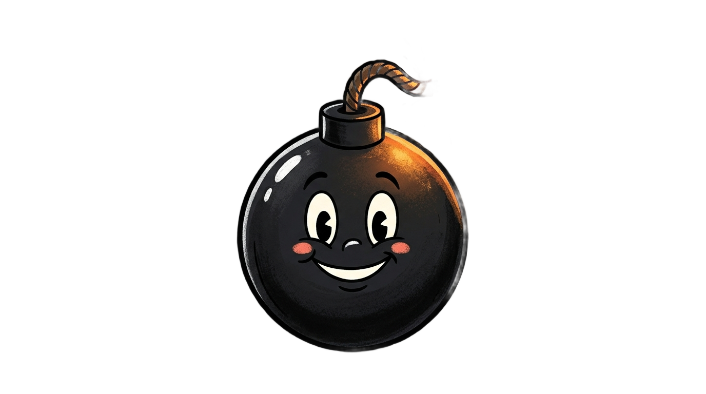 little boy png bomb PNG transparent background