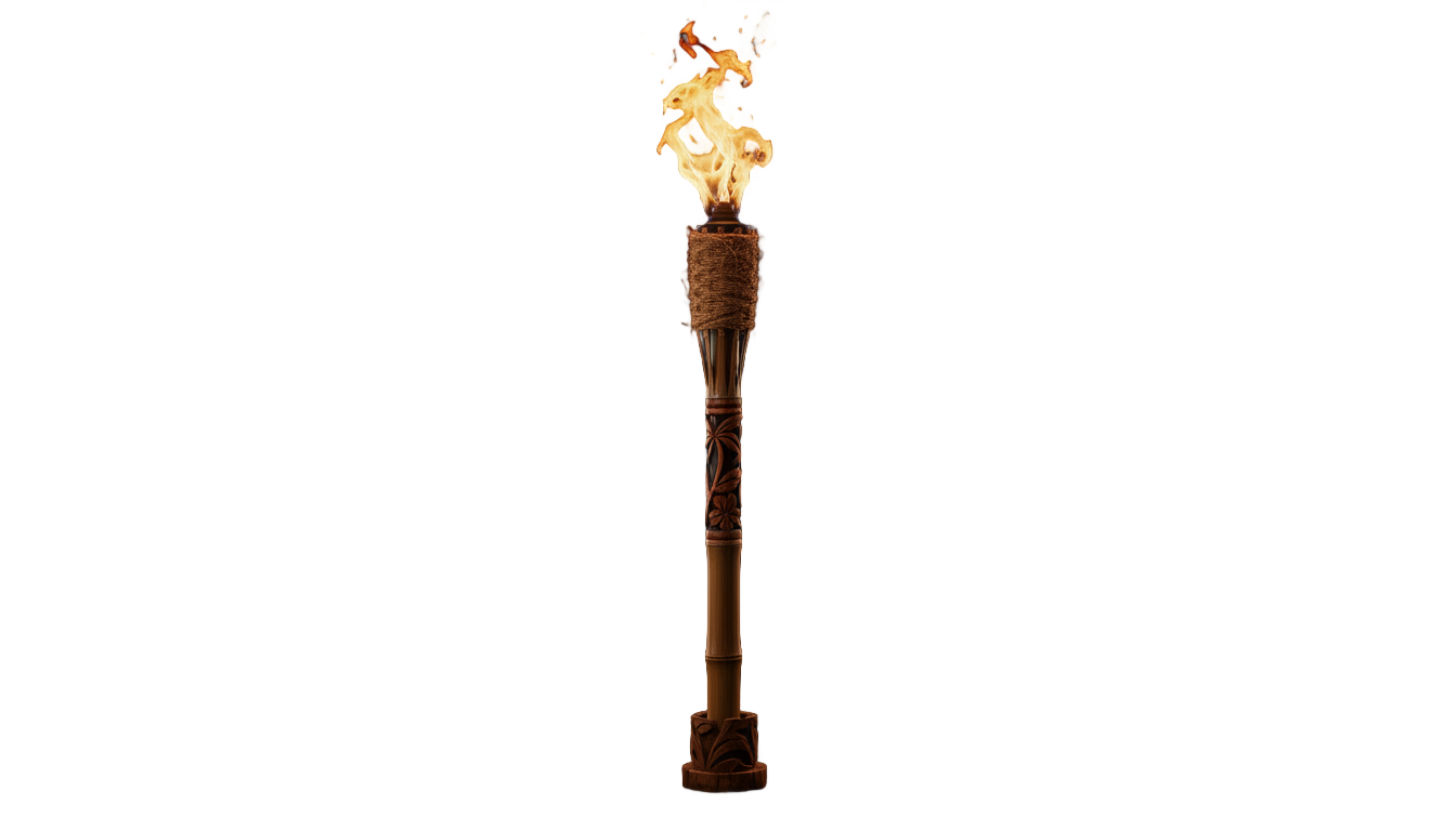 tiki torch png PNG transparent background