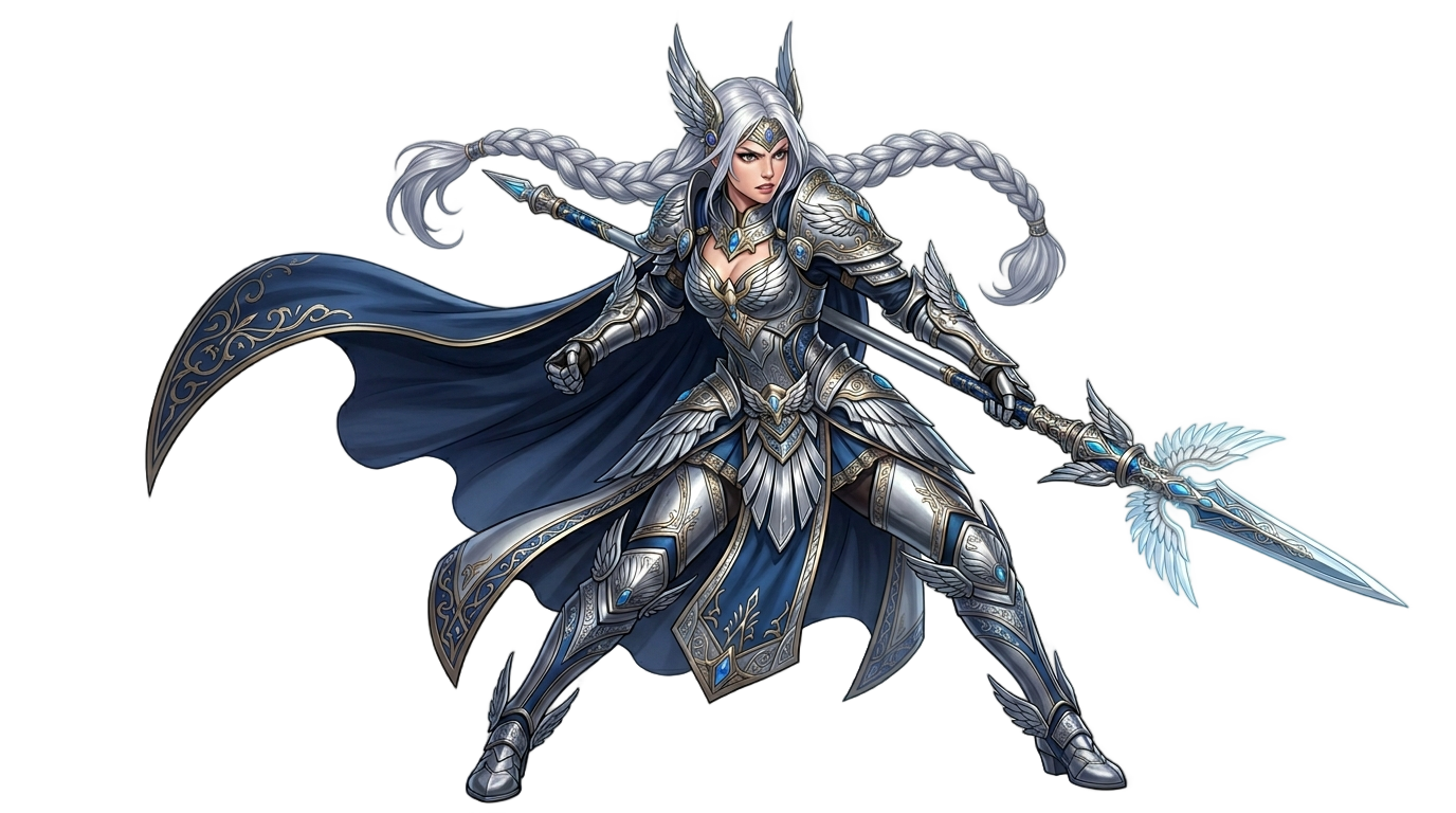 noelle silva valkyrie armor png PNG transparent background
