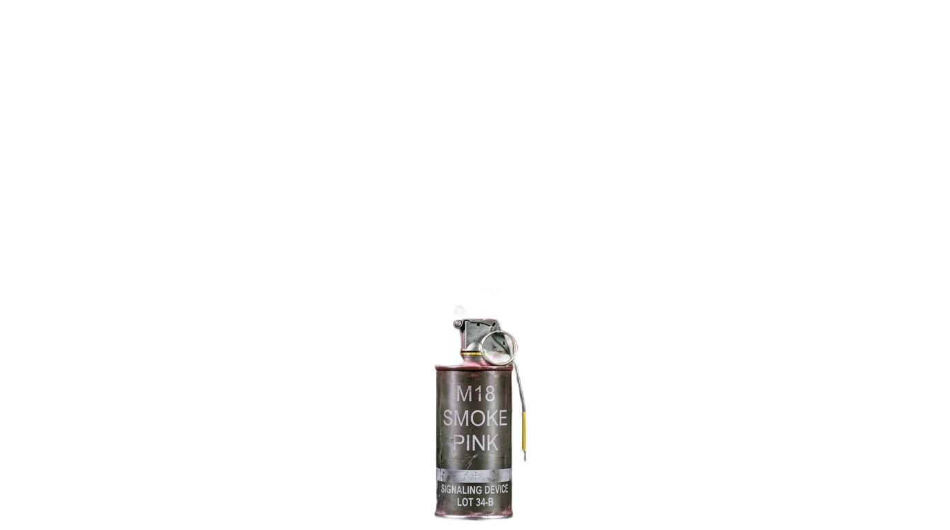 pink smoke bomb png PNG transparent background