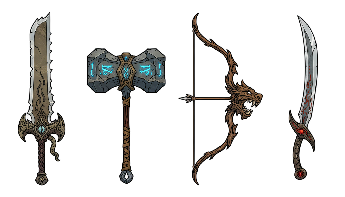 mhw weapon icons png PNG transparent background