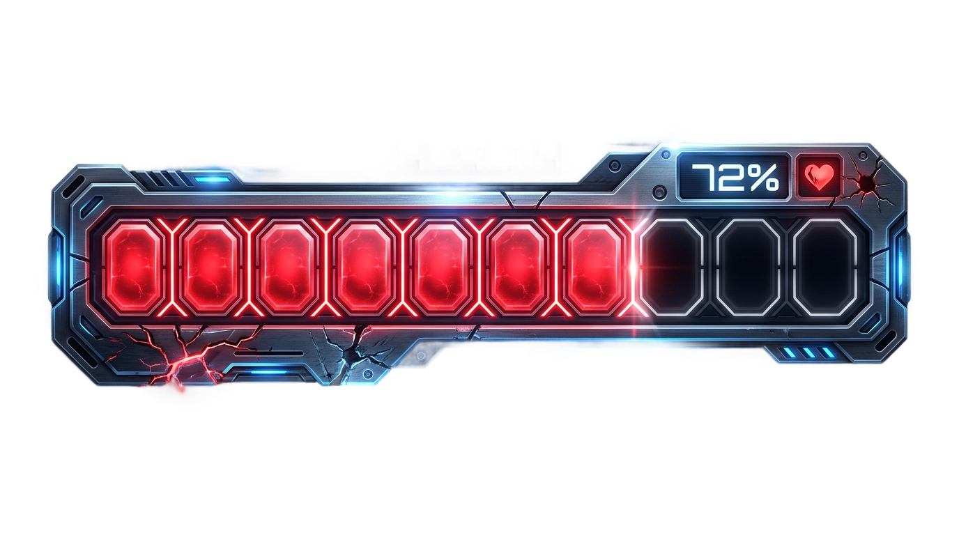 apex health bar overlay png PNG transparent background