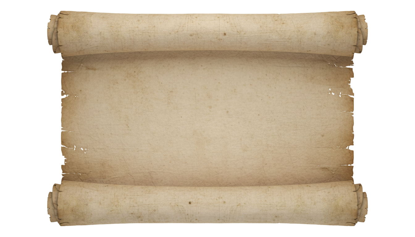 scroll paper png PNG transparent background
