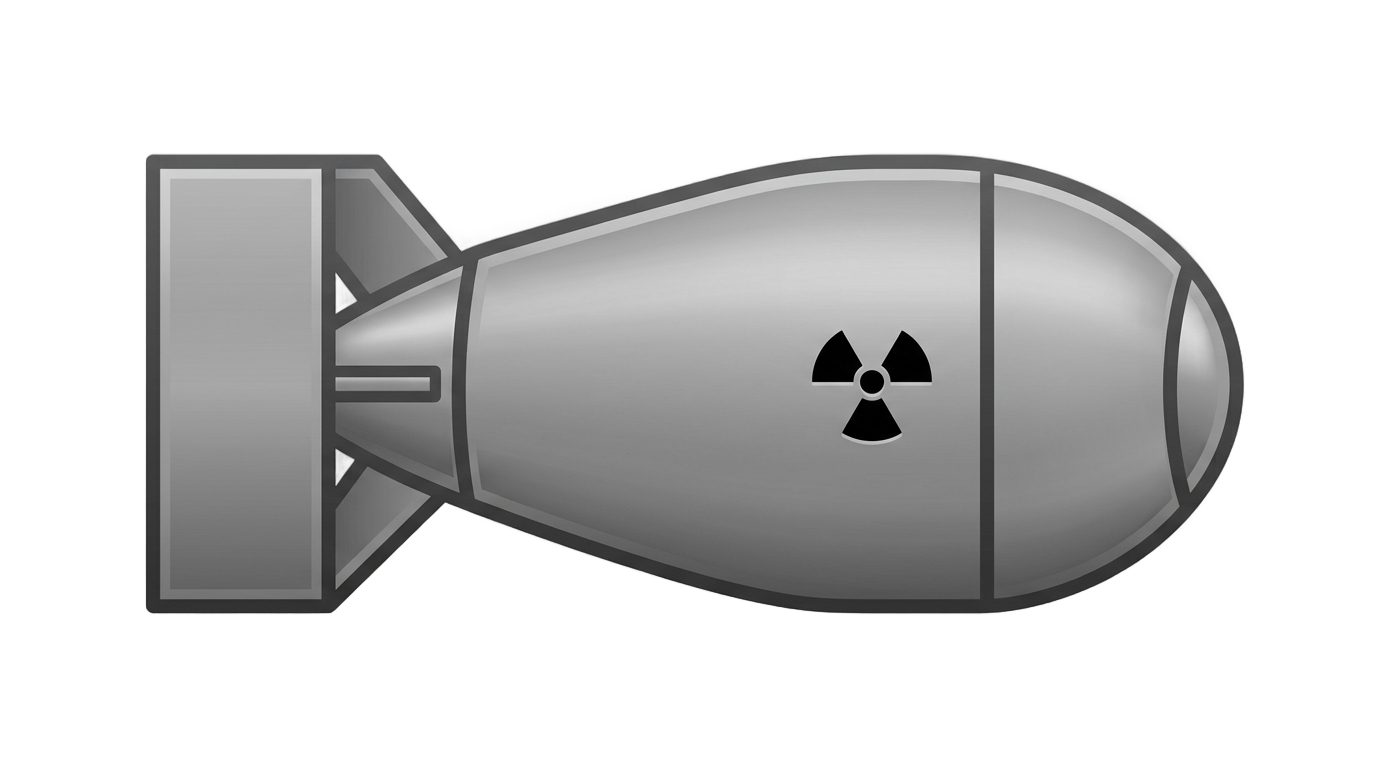 nuclear bomb icon png PNG transparent background