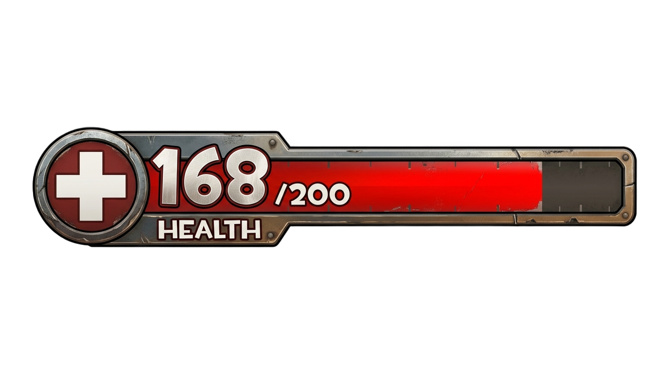 tf2 health bar png PNG transparent background