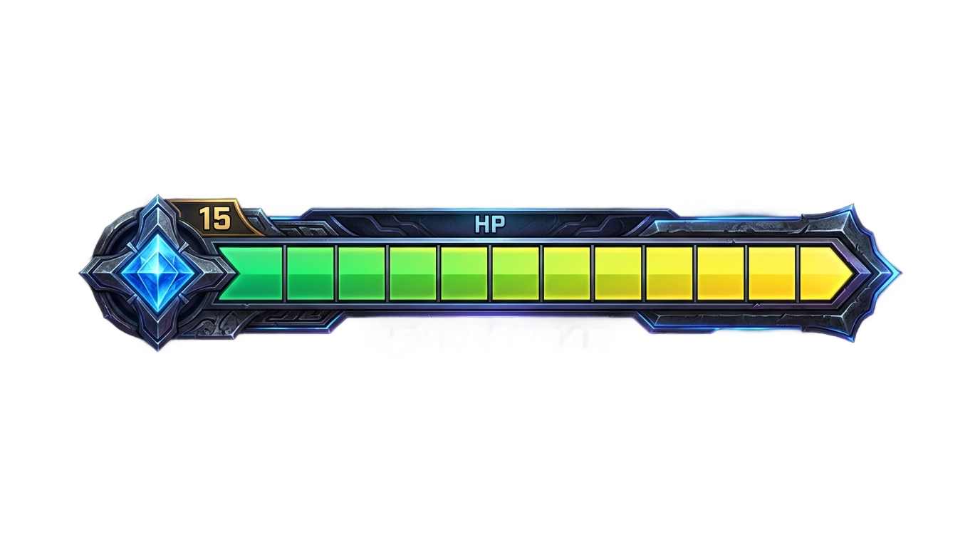 mlbb health bar png PNG transparent background