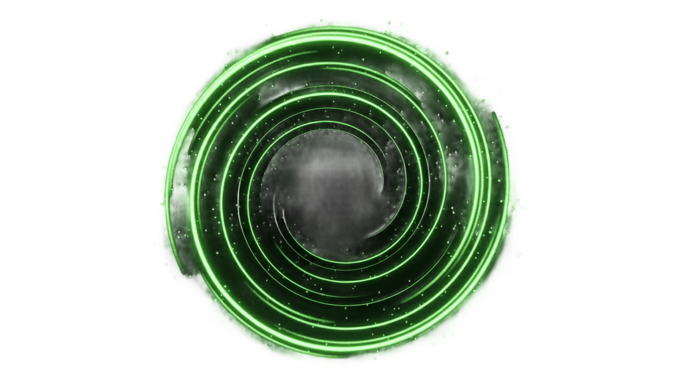 green portal png PNG transparent background