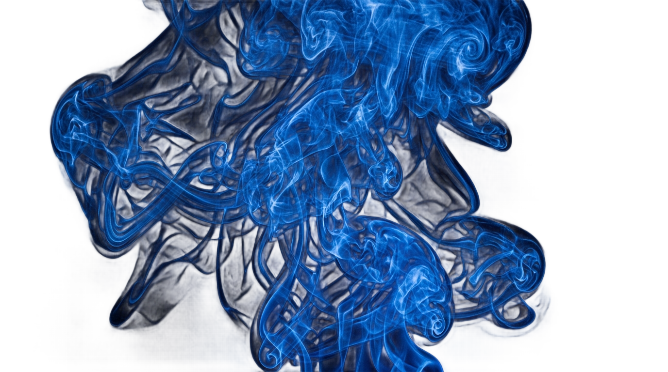 blue smoke bomb png PNG transparent background