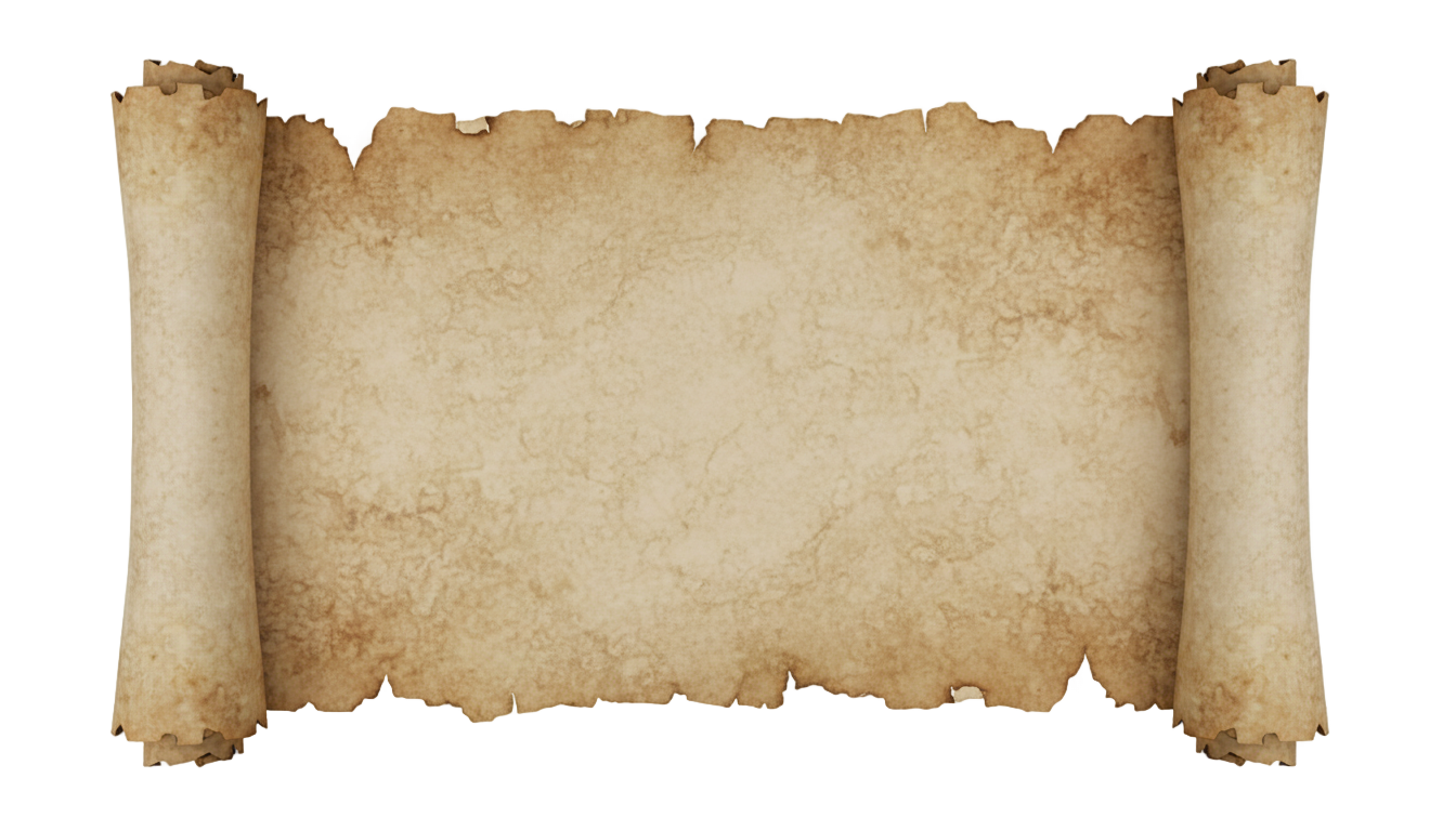 scroll paper png PNG transparent background