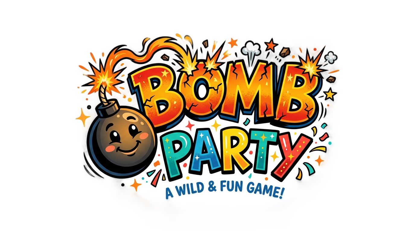 bomb party logo png PNG transparent background
