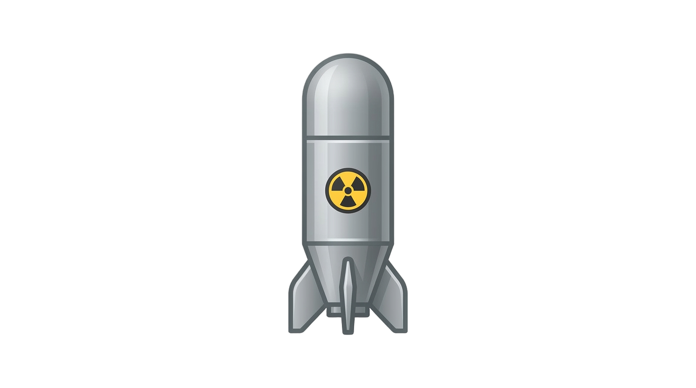 nuclear bomb icon png PNG transparent background