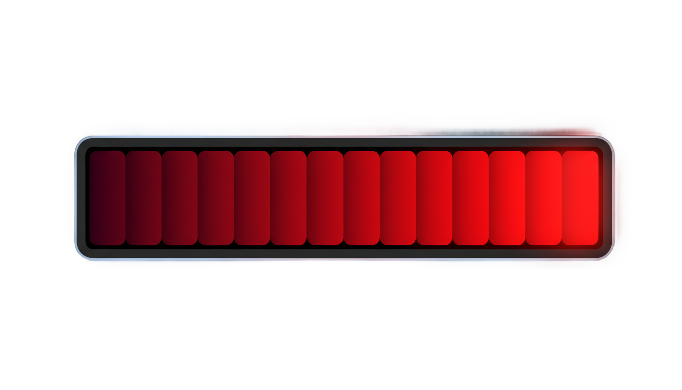 video game health bar png PNG transparent background