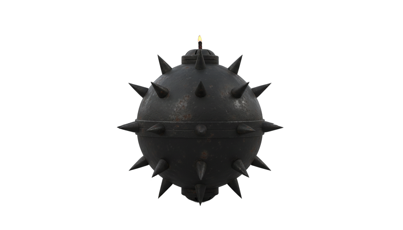 minesweeper bomb png PNG transparent background