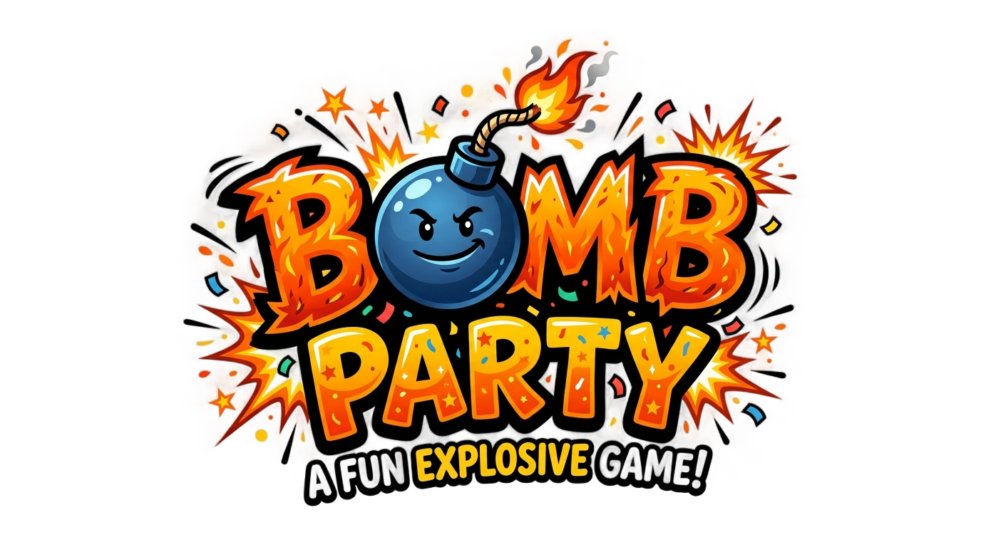 bomb party logo png PNG transparent background