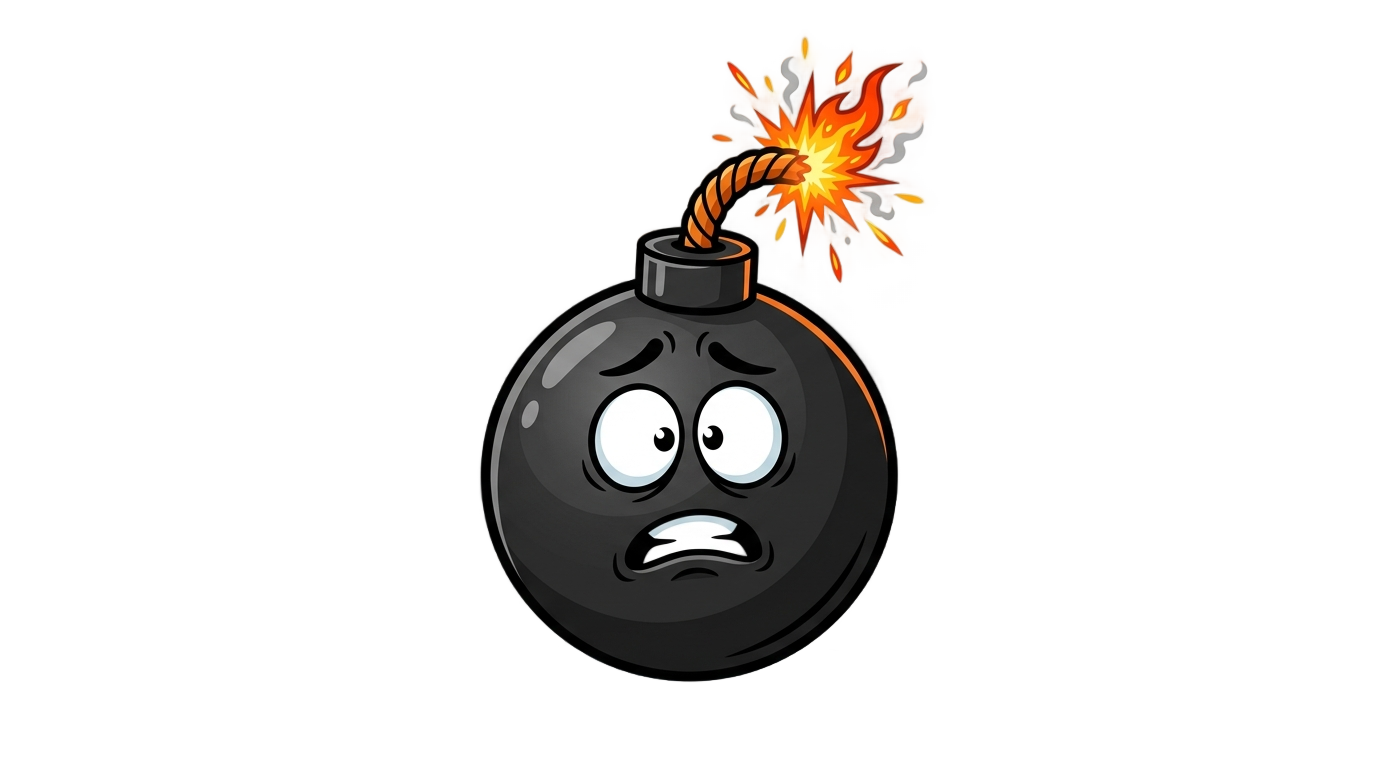 fruit ninja bomb png PNG transparent background