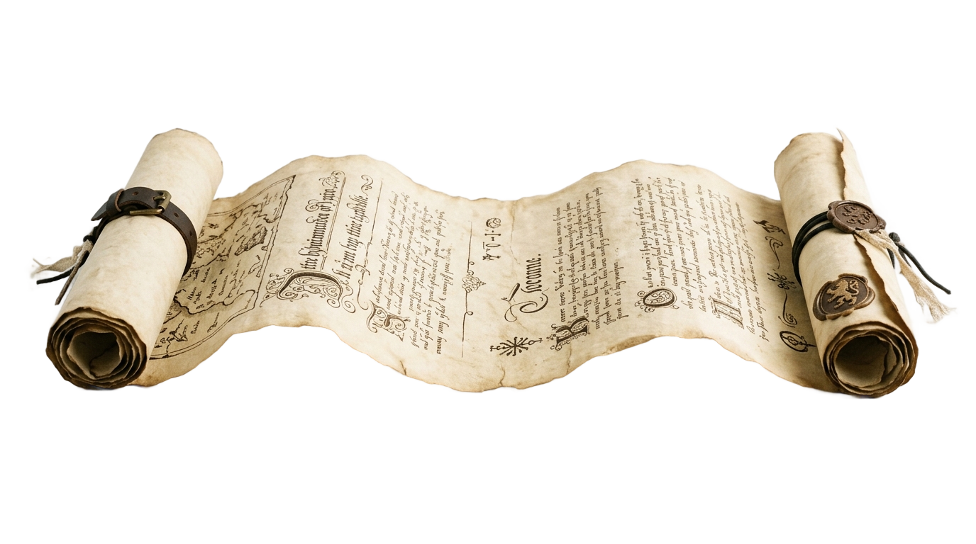 scroll outline png PNG transparent background