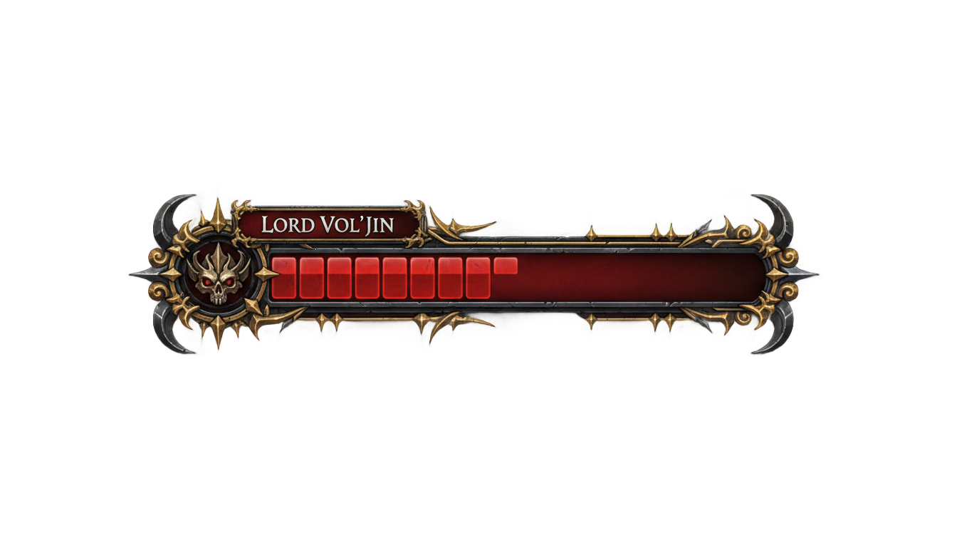 boss health bar png PNG transparent background
