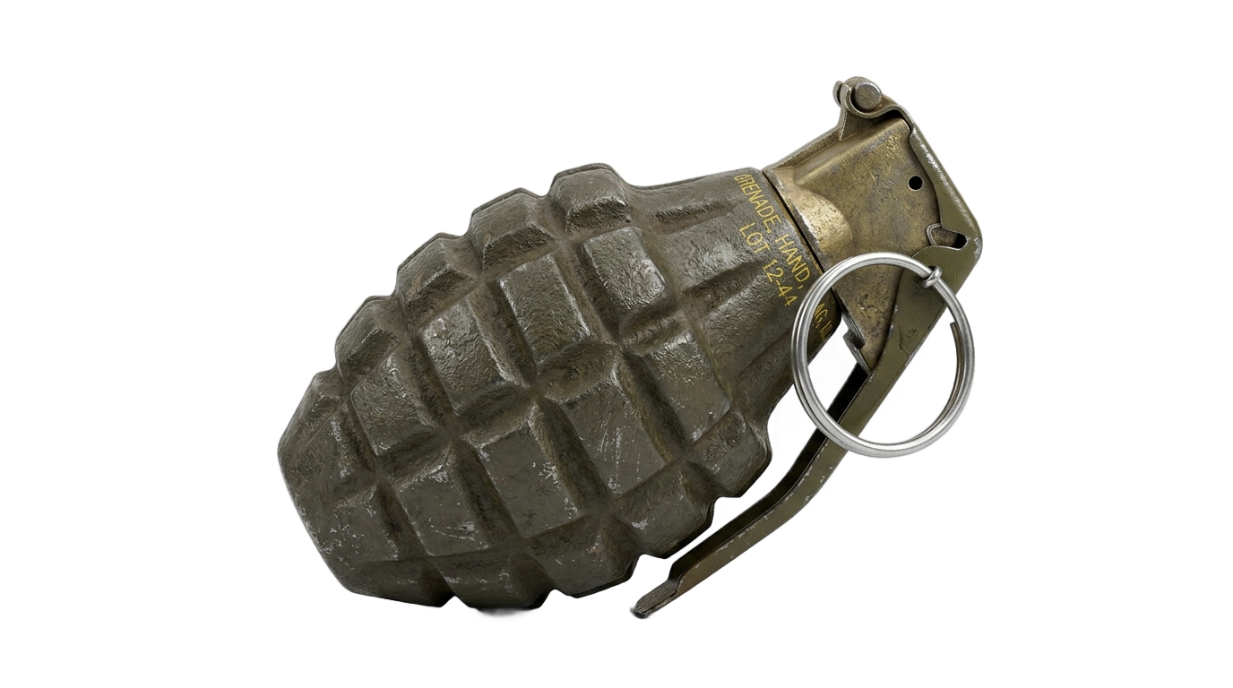grenade bomb png PNG transparent background