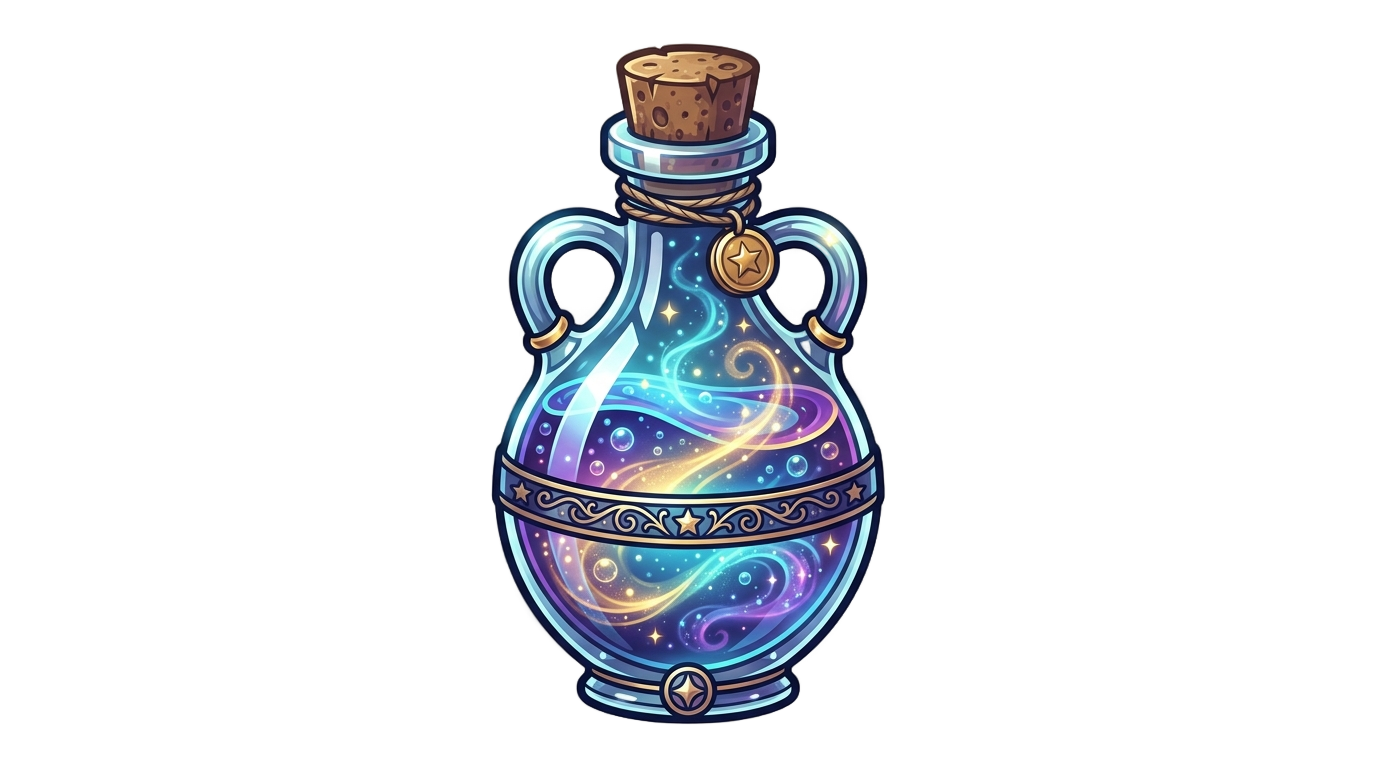 potion logo png PNG transparent background