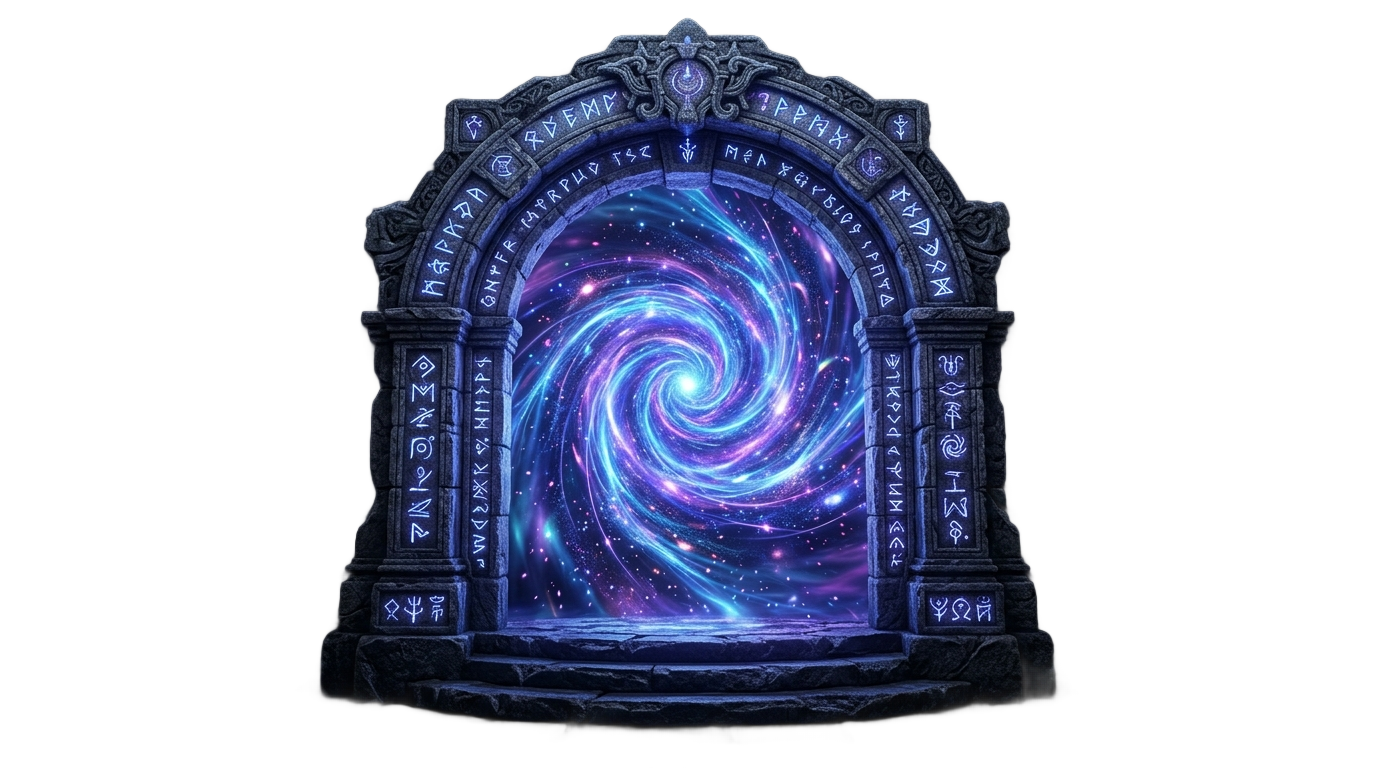 portal door png PNG transparent background