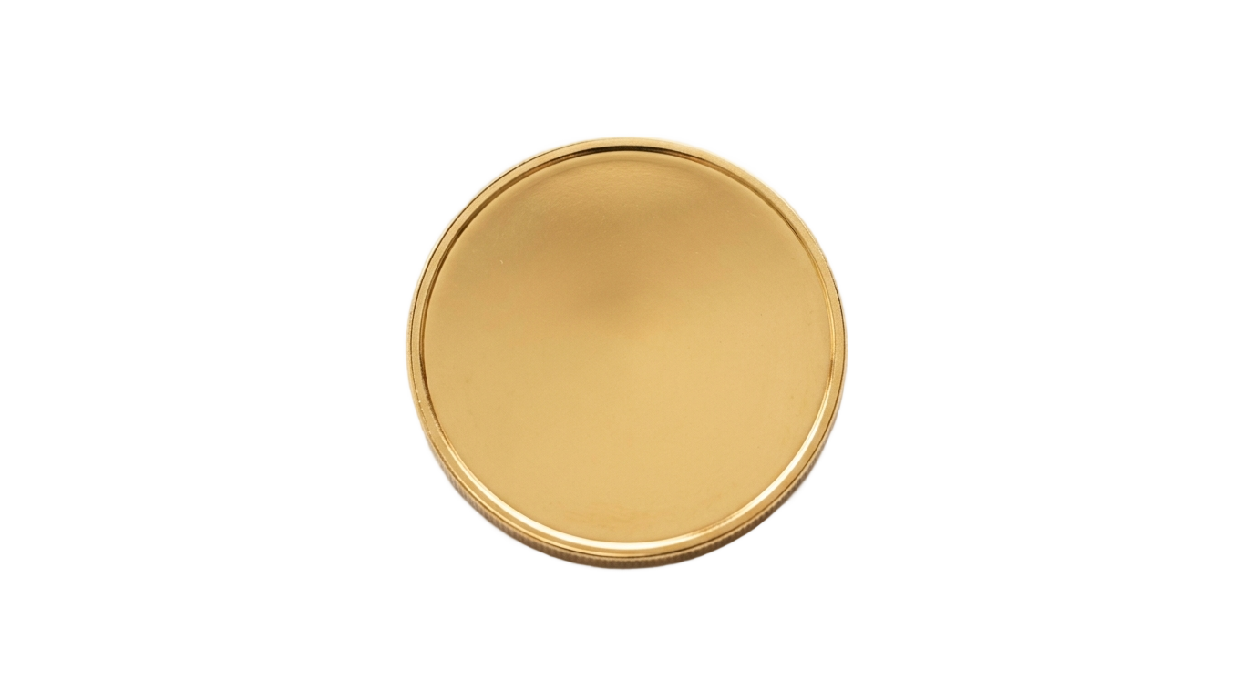 plain gold coin png PNG transparent background