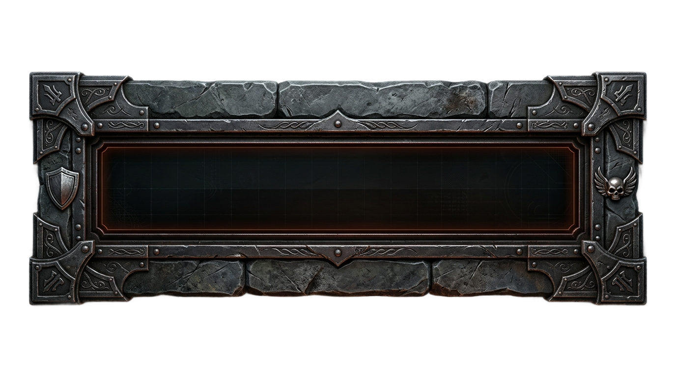 health bar border png PNG transparent background