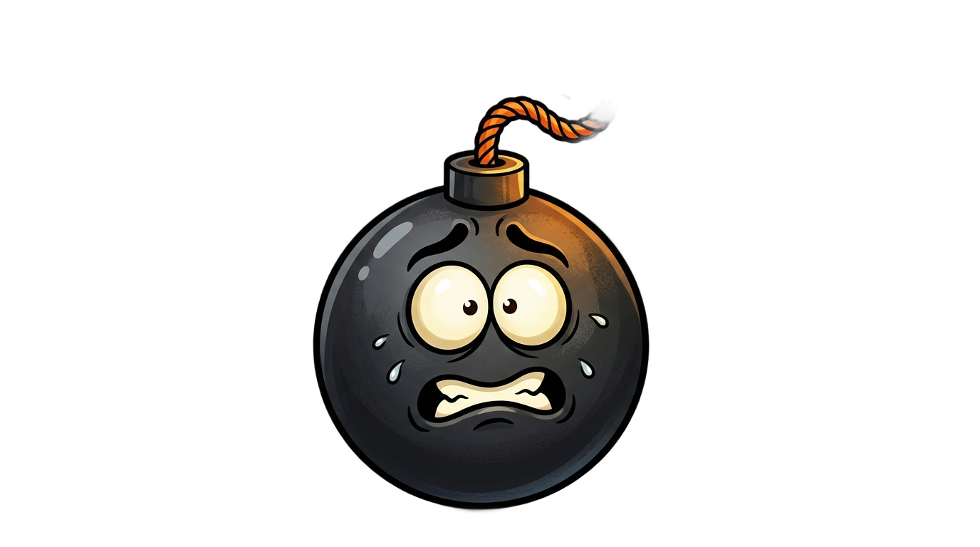 fruit ninja bomb png PNG transparent background