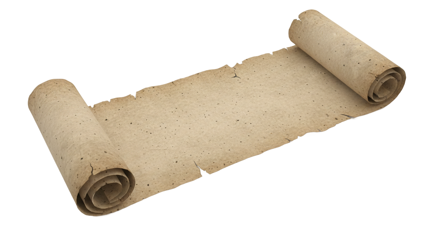 scroll paper png PNG transparent background