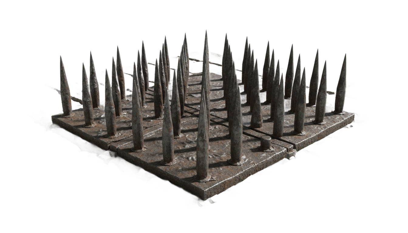 spike trap png PNG transparent background