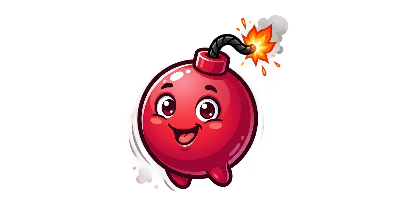 klee bomb png PNG transparent background