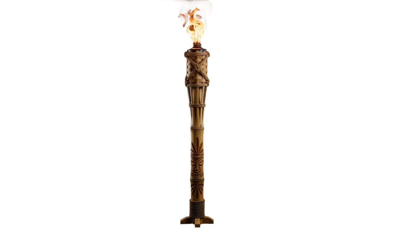 tiki torch png PNG transparent background