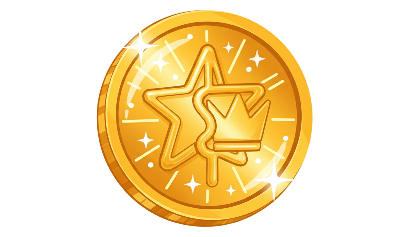gold coin cartoon png PNG transparent background