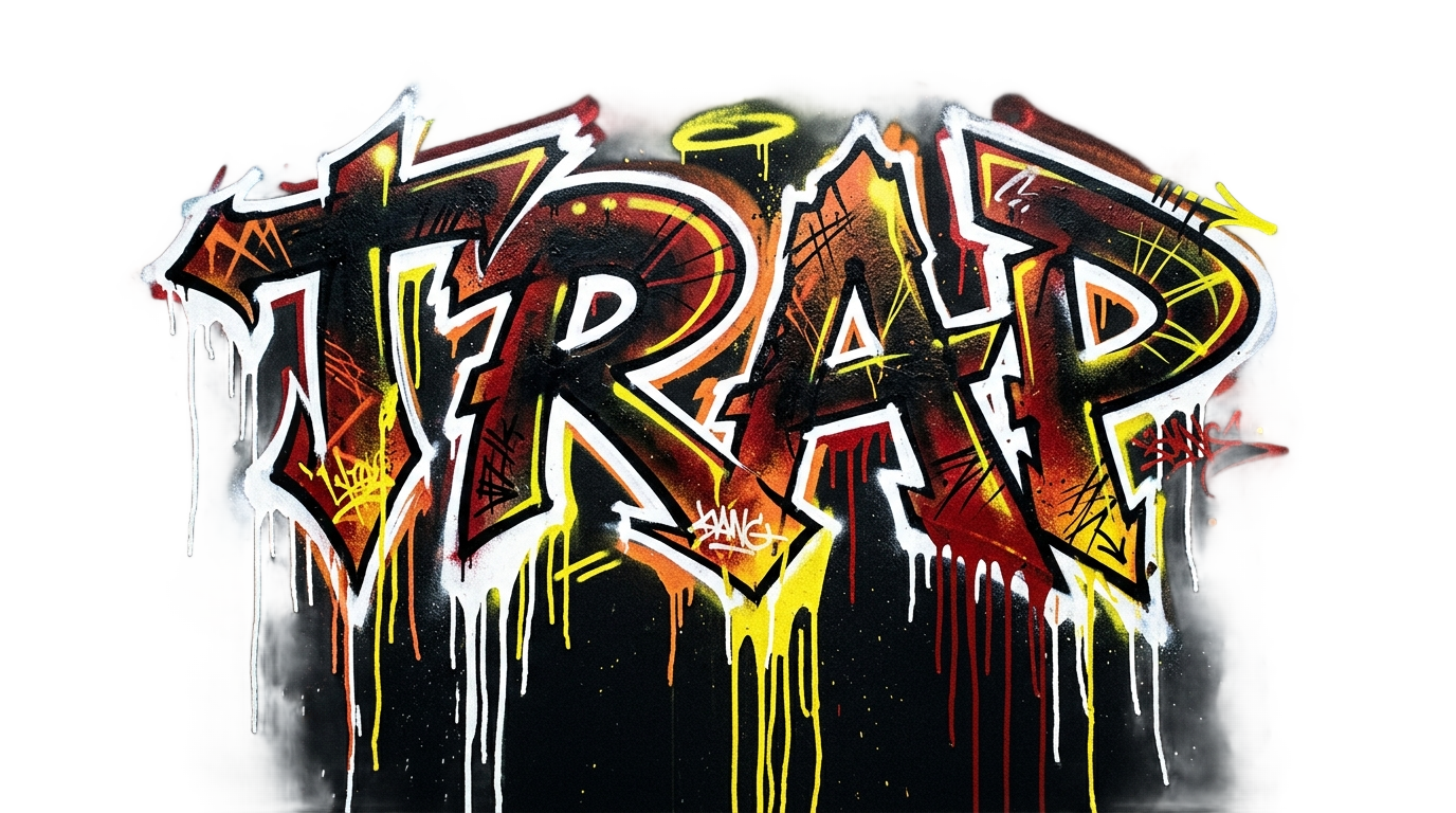 trap music png PNG transparent background