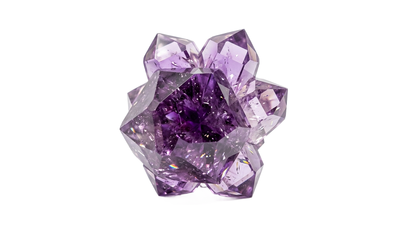 amethyst gem png PNG transparent background