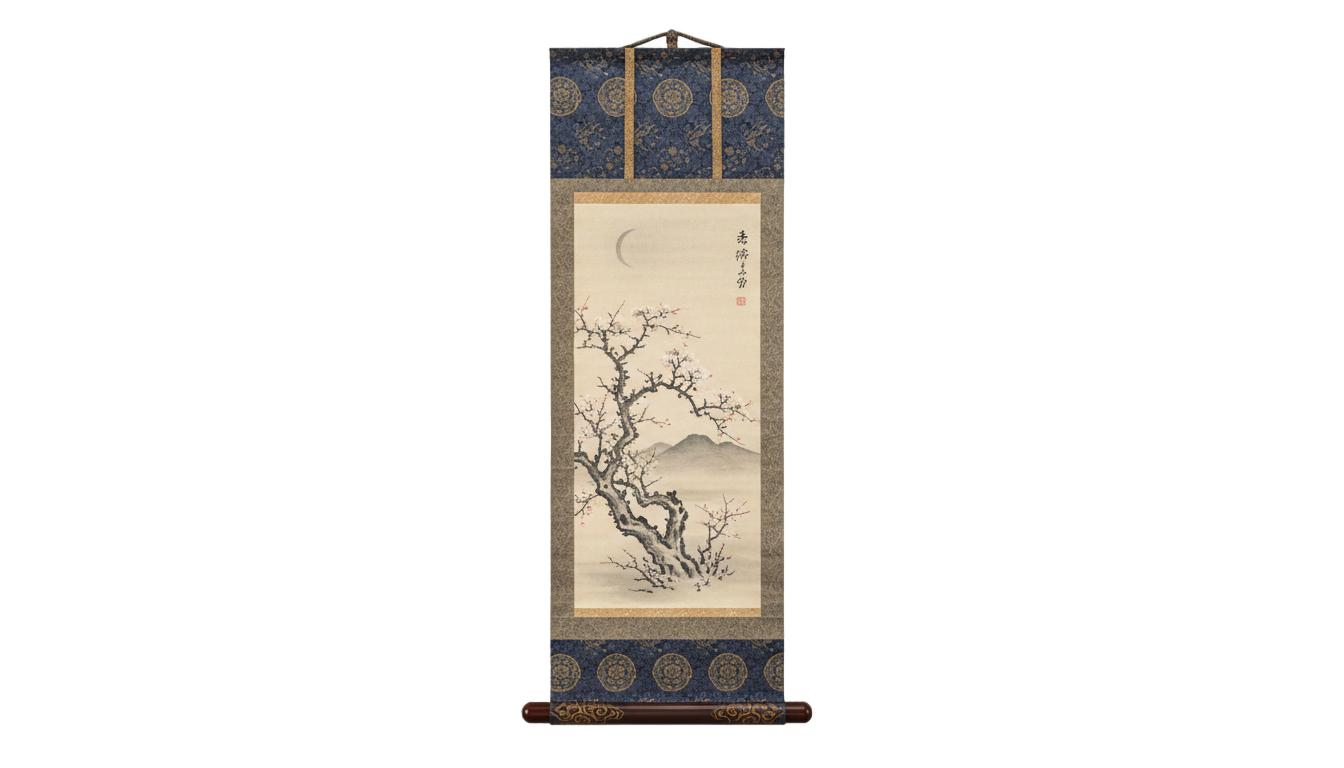 japanese scroll png PNG transparent background