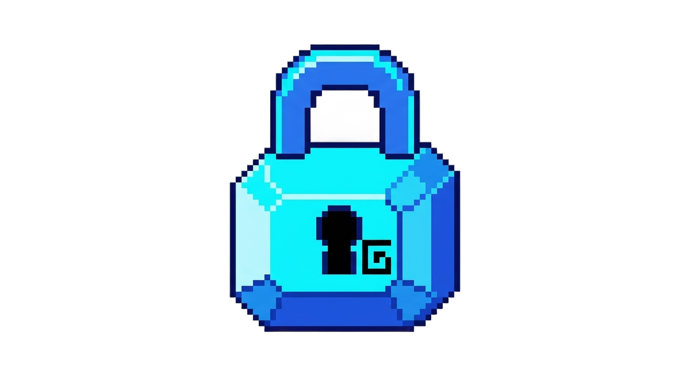 blue gem lock growtopia png PNG transparent background