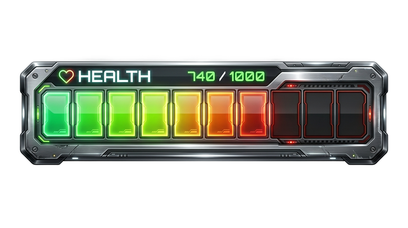 health bar ui png PNG transparent background