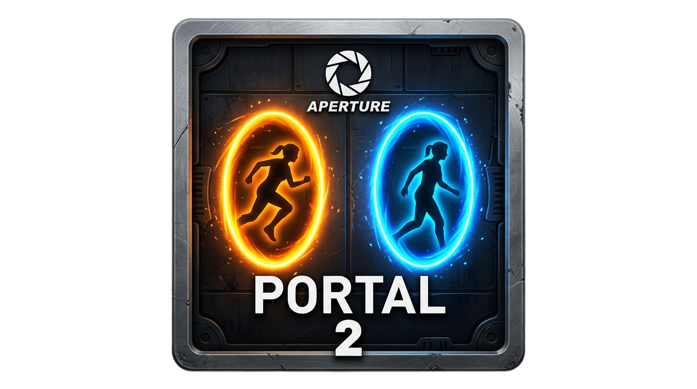 portal 2 icon png PNG transparent background