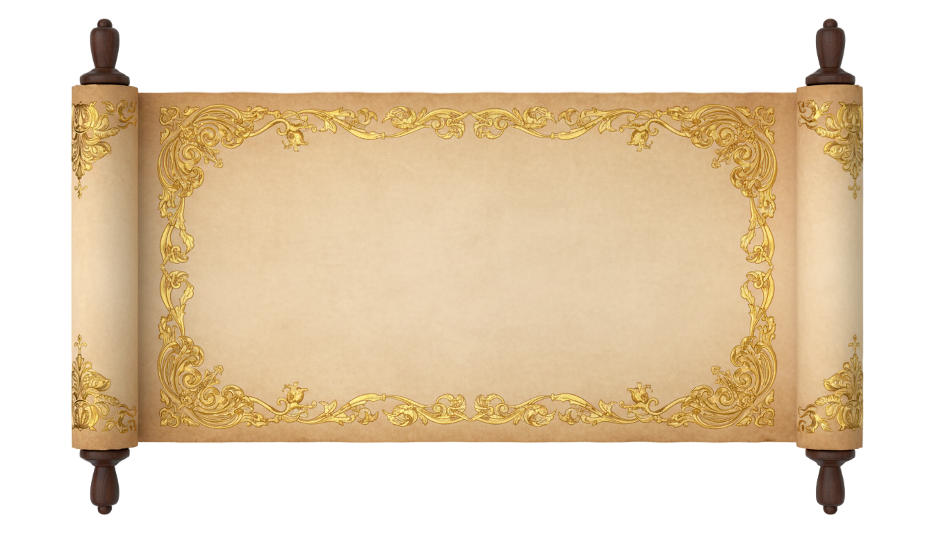 royal scroll png PNG transparent background