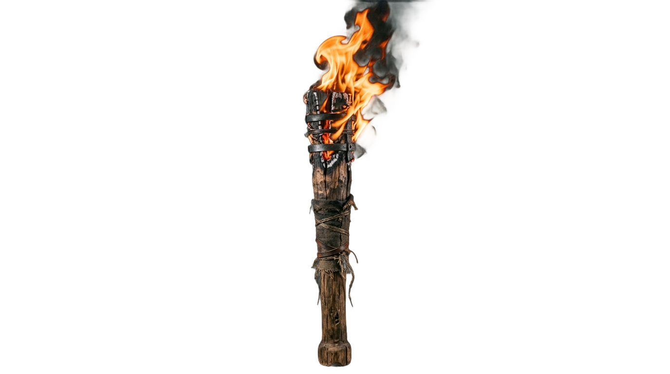 realistic torch png PNG transparent background