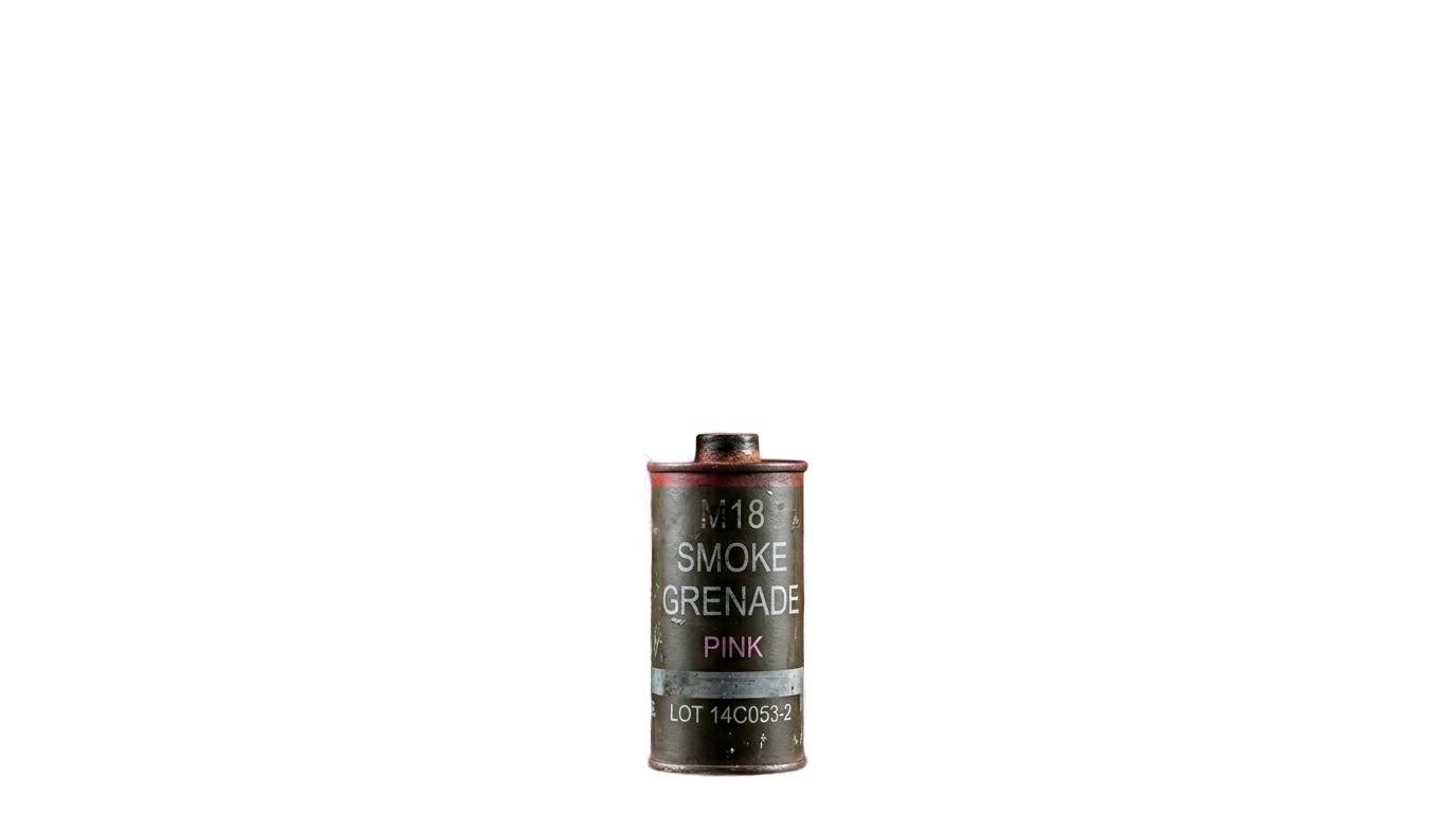 pink smoke bomb png PNG transparent background