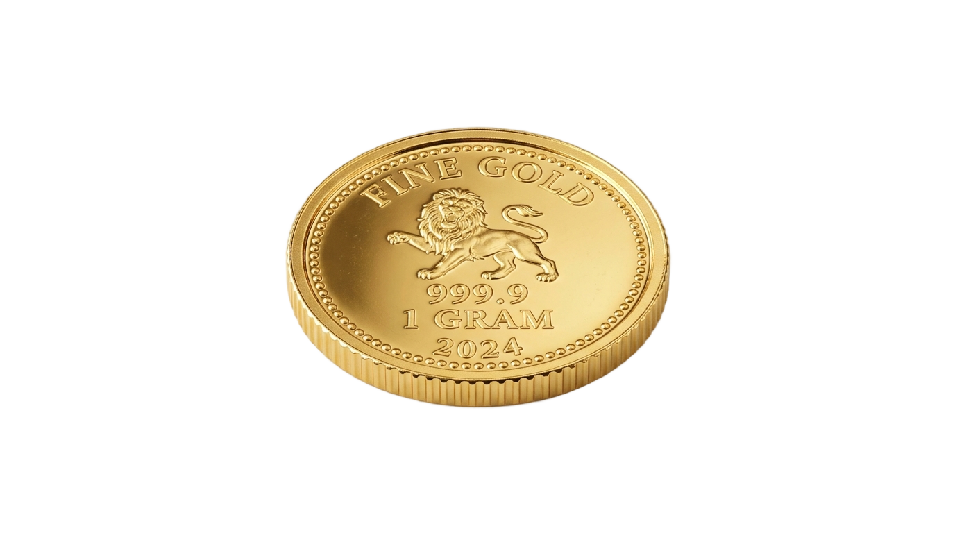 png 1gm gold coin PNG transparent background